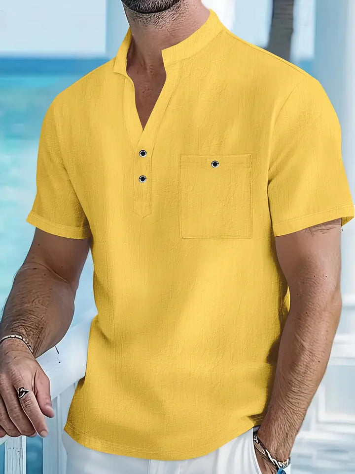OHMIQUE | Chemise élégante à manches courtes