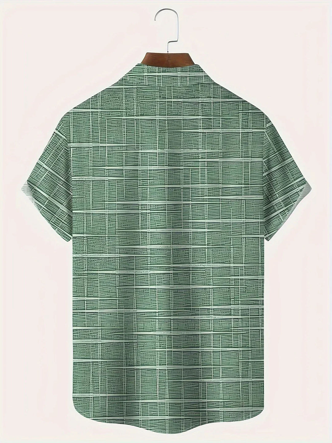 OHMIQUE | Chemise élégante à motif rayé et à carreaux