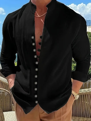 OHMIQUE | Chemise légère en coton à manches longues