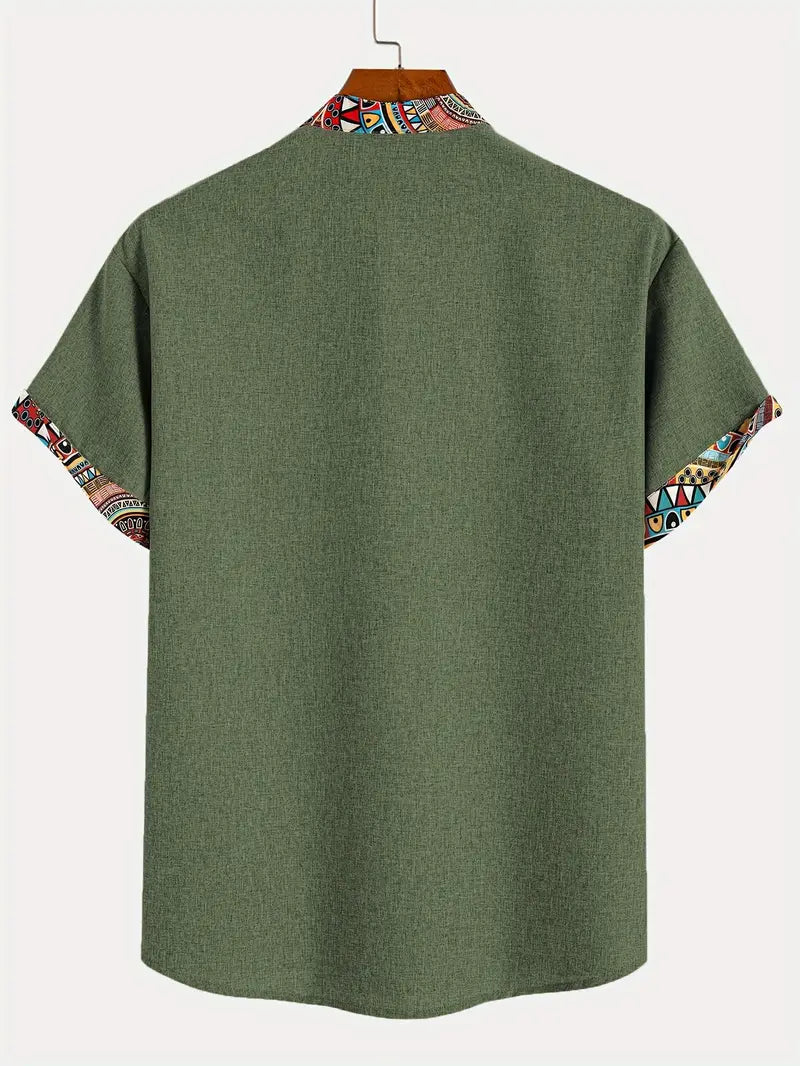 OHMIQUE | Chemise élégante à manches courtes