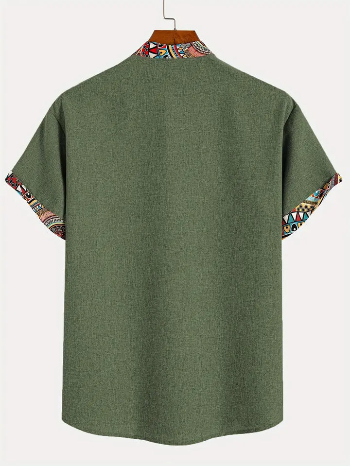 OHMIQUE | Chemise élégante à manches courtes
