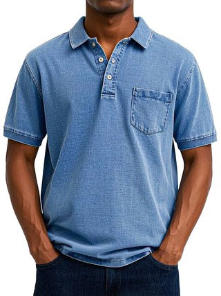 OHMIQUE  | Chemise Polo Vintage Décontractée pour Homme