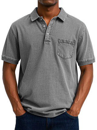 OHMIQUE  | Chemise Polo Vintage Décontractée pour Homme