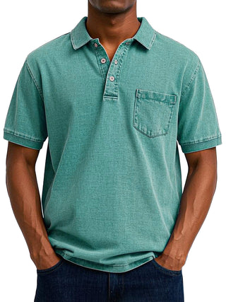 OHMIQUE  | Chemise Polo Vintage Décontractée pour Homme