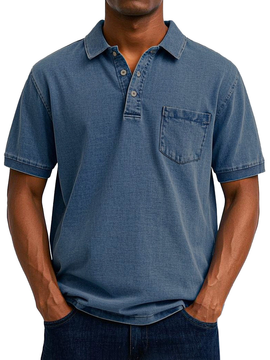 OHMIQUE  | Chemise Polo Vintage Décontractée pour Homme