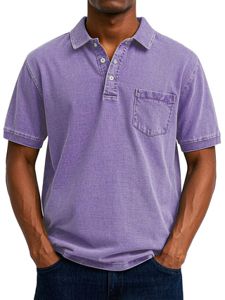 OHMIQUE  | Chemise Polo Vintage Décontractée pour Homme