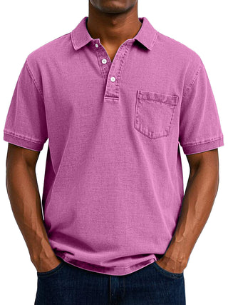 OHMIQUE  | Chemise Polo Vintage Décontractée pour Homme