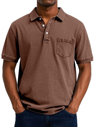 OHMIQUE  | Chemise Polo Vintage Décontractée pour Homme