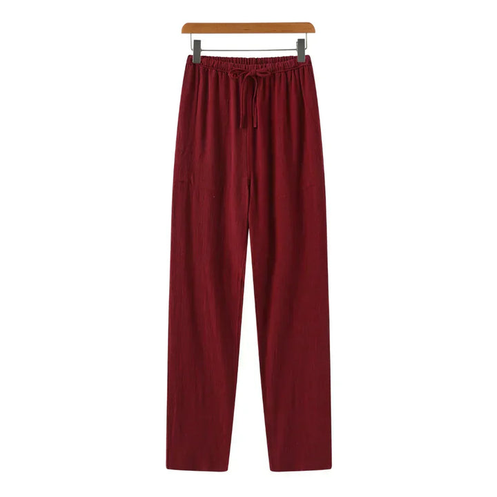 OHMIQUE | Pantalon slim en lin