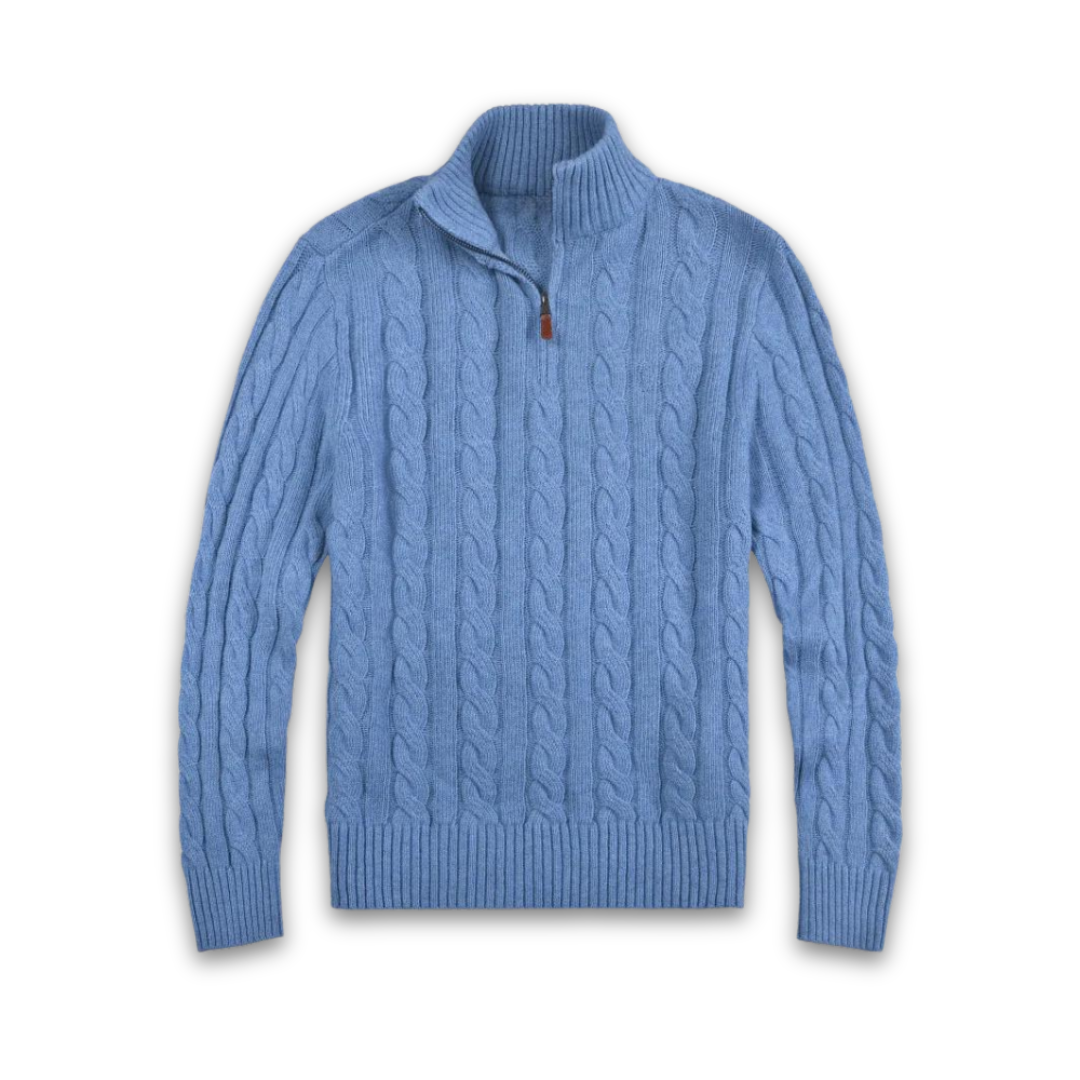 OHMIQUE | Pull demi-zippé