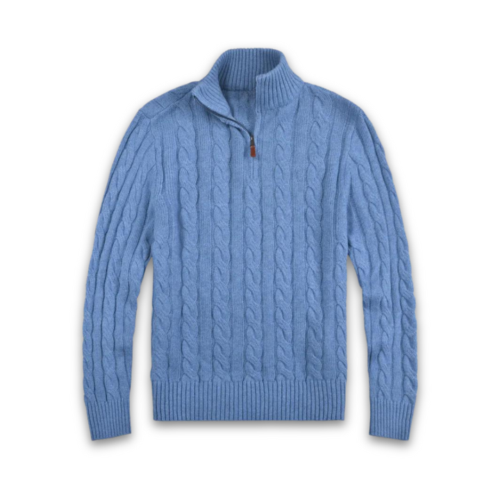 OHMIQUE | Pull demi-zippé