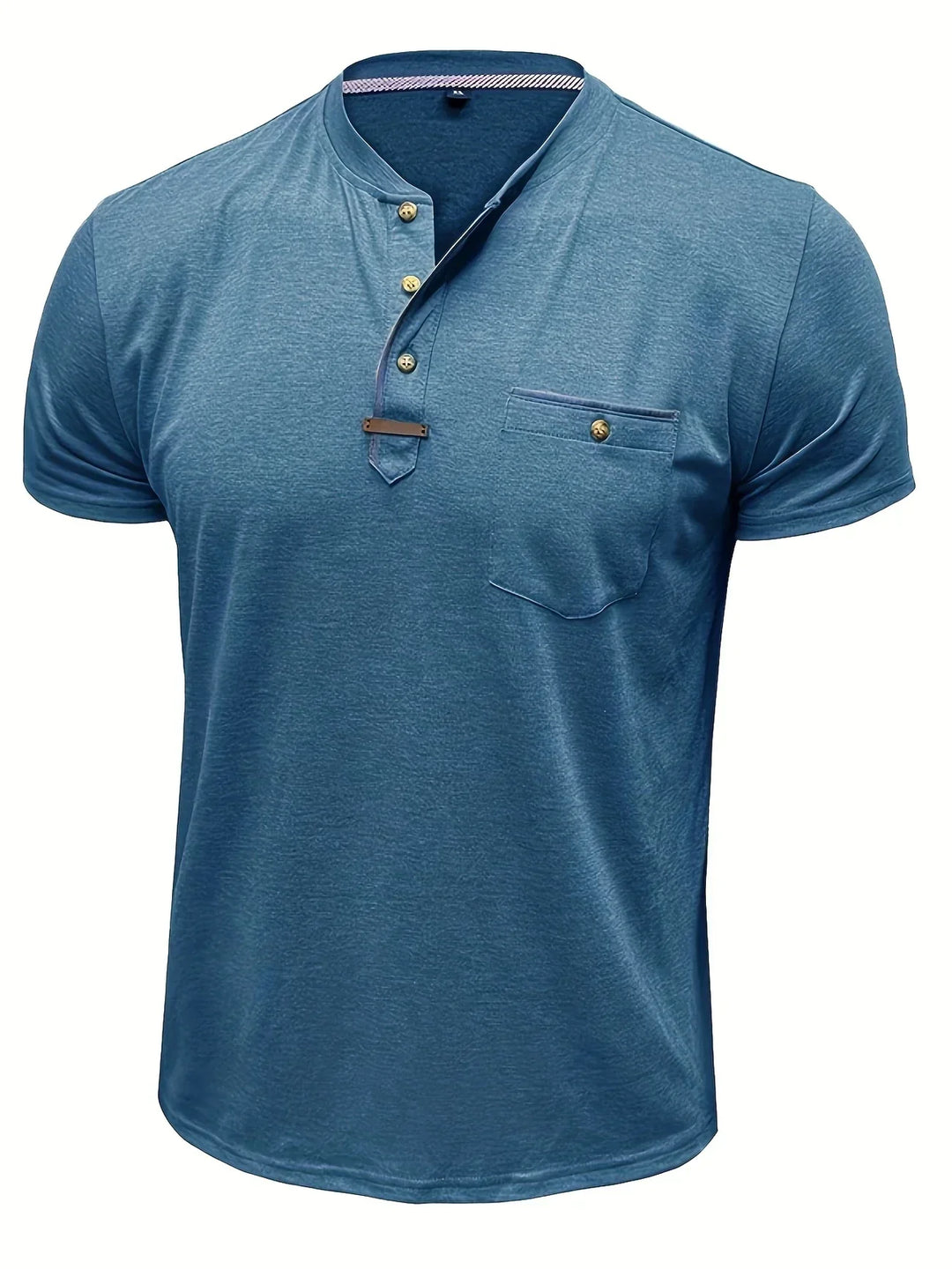 OHMIQUE | T-shirt col rond élégant avec poche