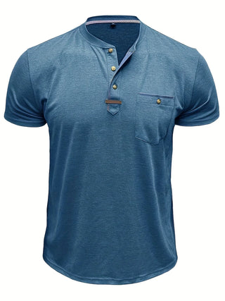 OHMIQUE | T-shirt col rond élégant avec poche