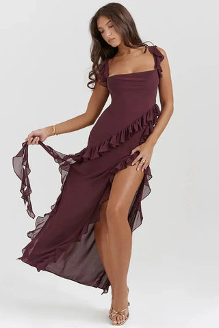 OHMIQUE | Robe élégante avec jambes ouvertes