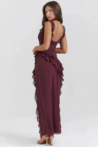 OHMIQUE | Robe élégante avec jambes ouvertes