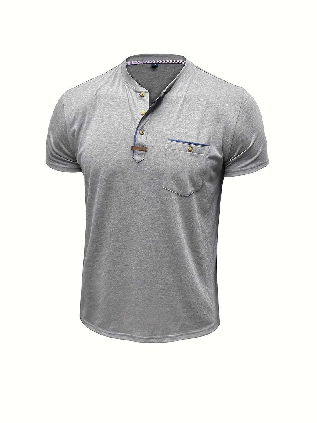 OHMIQUE | T-shirt col rond élégant avec poche