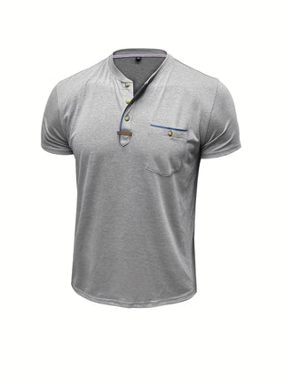 OHMIQUE | T-shirt col rond élégant avec poche