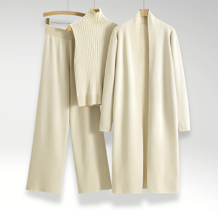OHMIQUE | Ensemble trois pièces en maille Luxe
