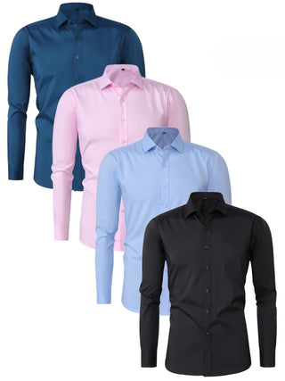 OHMIQUE | Chemise élégante à manches longues avec boutons