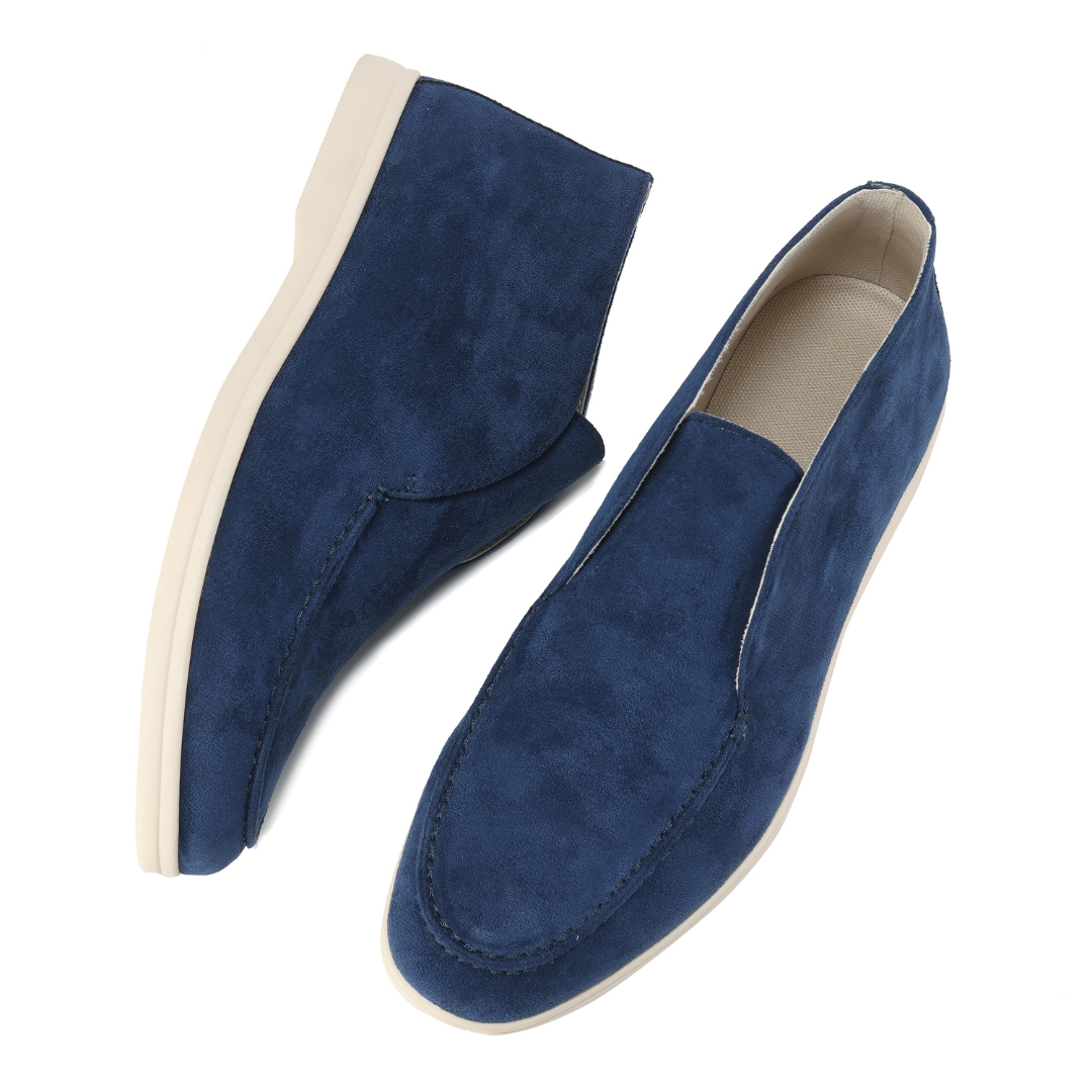 OHMIQUE | Mocassins hauts en daim