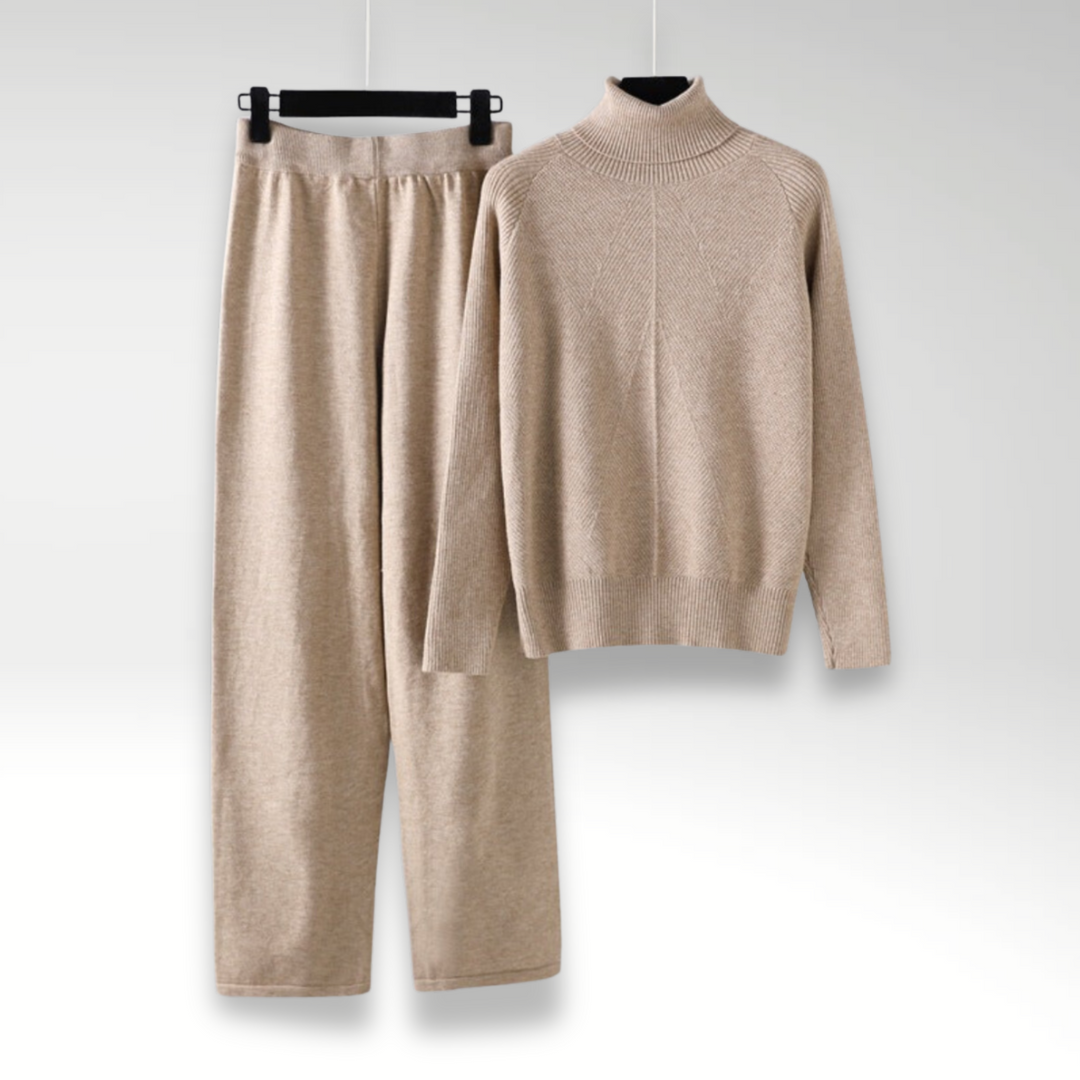 OHMIQUE | Ensemble deux pièces Lounge en tricot torsadé