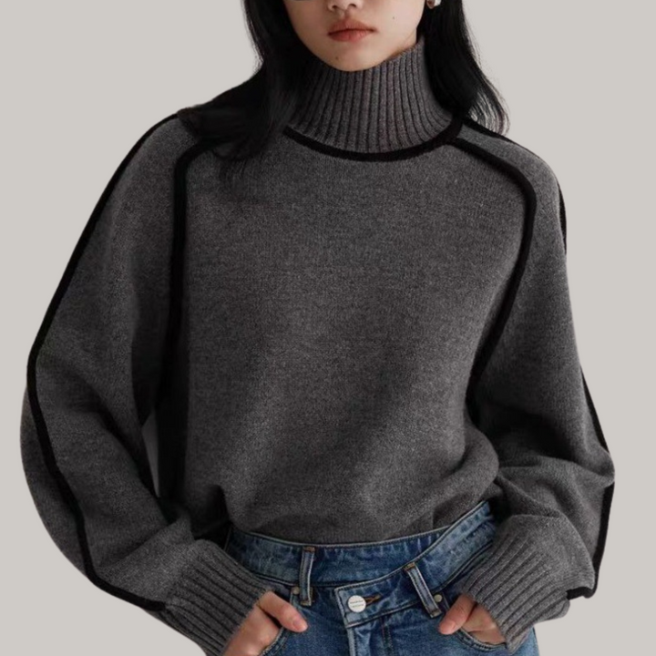 OHMIQUE | Pull à col roulé confortable