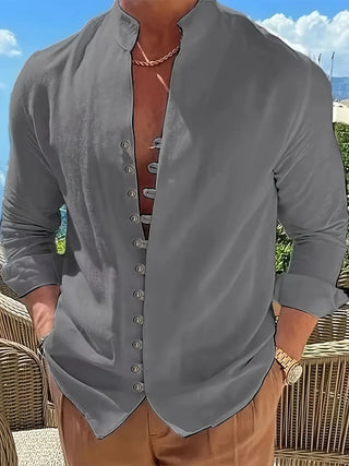 OHMIQUE | Chemise légère en coton à manches longues