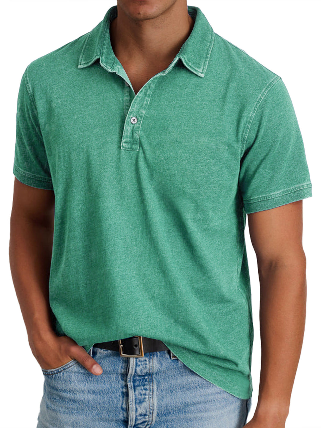 OHMIQUE | Polo avec collier pour hommes