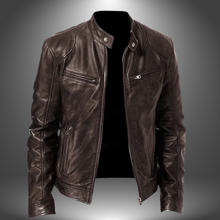 OHMIQUE | Veste en cuir artisanal pour homme