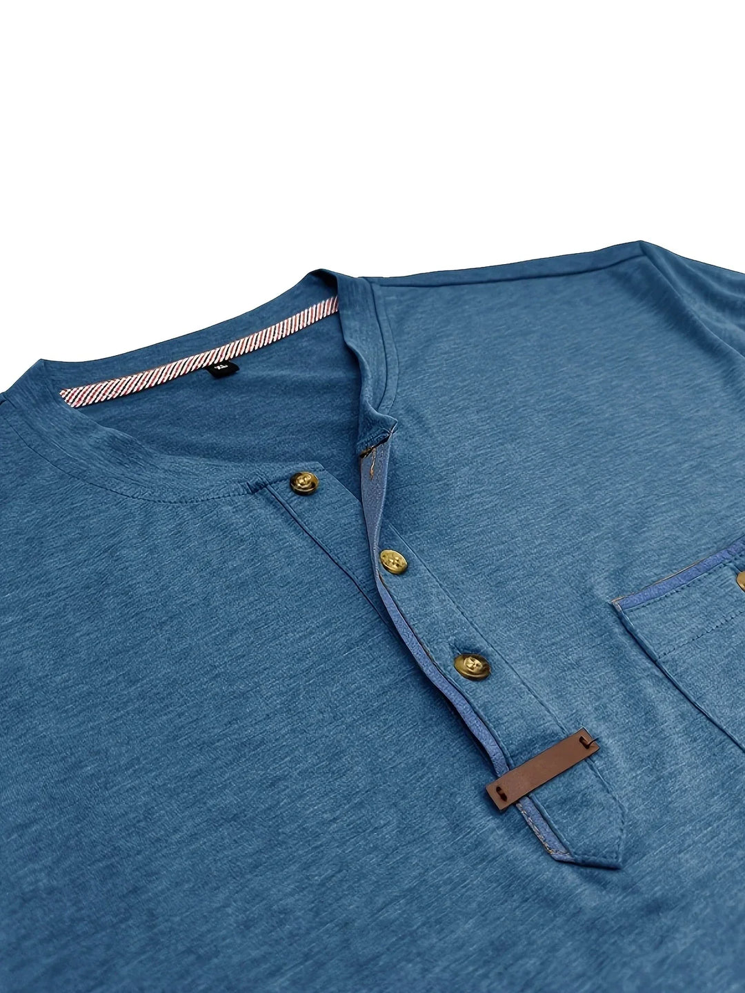 OHMIQUE | T-shirt col rond élégant avec poche