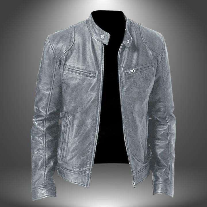 OHMIQUE | Veste en cuir artisanal pour homme
