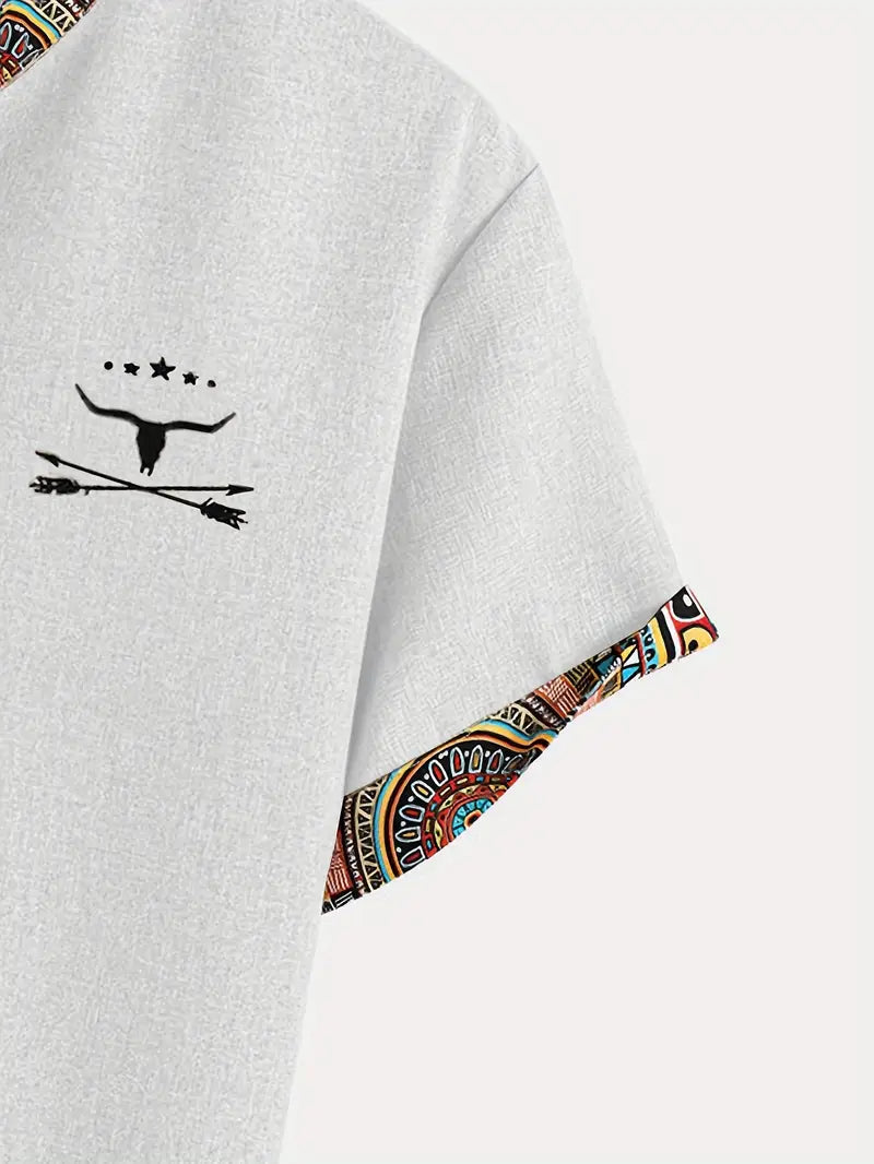 OHMIQUE | Chemise élégante à manches courtes