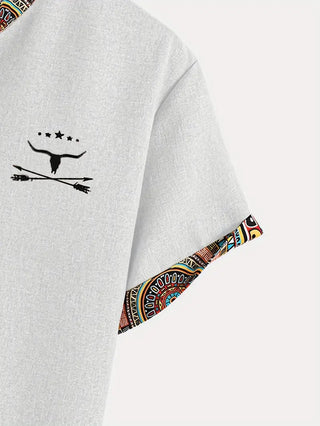 OHMIQUE | Chemise élégante à manches courtes