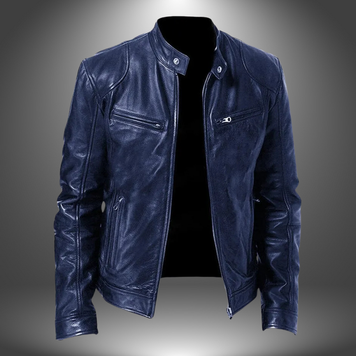 OHMIQUE | Veste en cuir artisanal pour homme