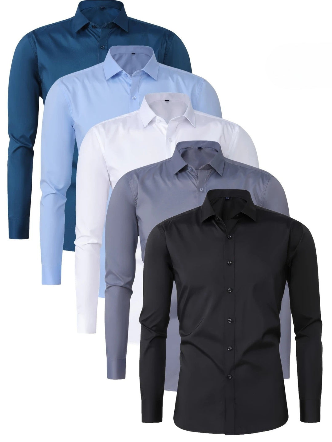 OHMIQUE | Chemise élégante à manches longues avec boutons