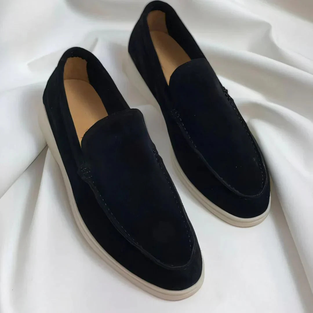 OHMIQUE | Mocassins élégants en suède