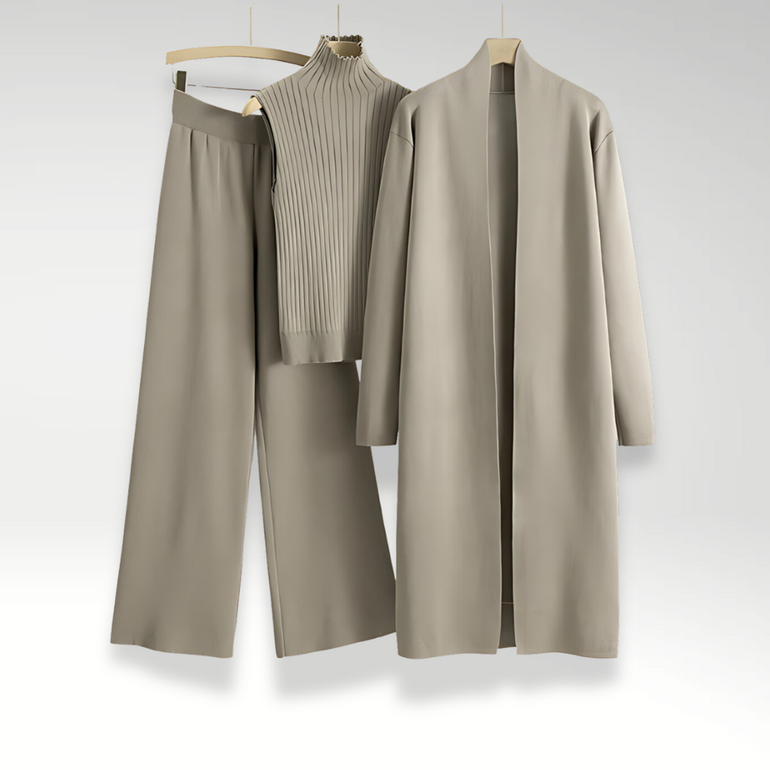 OHMIQUE | Ensemble trois pièces en maille Luxe