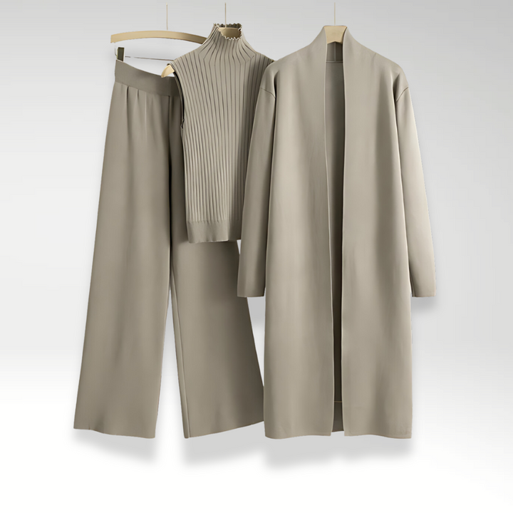 OHMIQUE | Ensemble trois pièces en maille Luxe