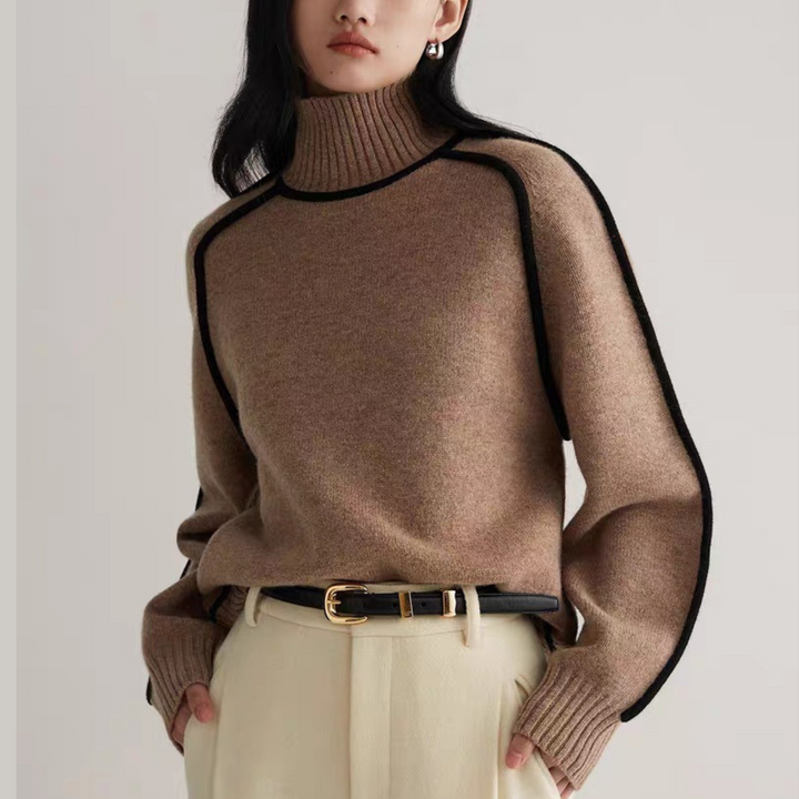 OHMIQUE | Pull à col roulé confortable