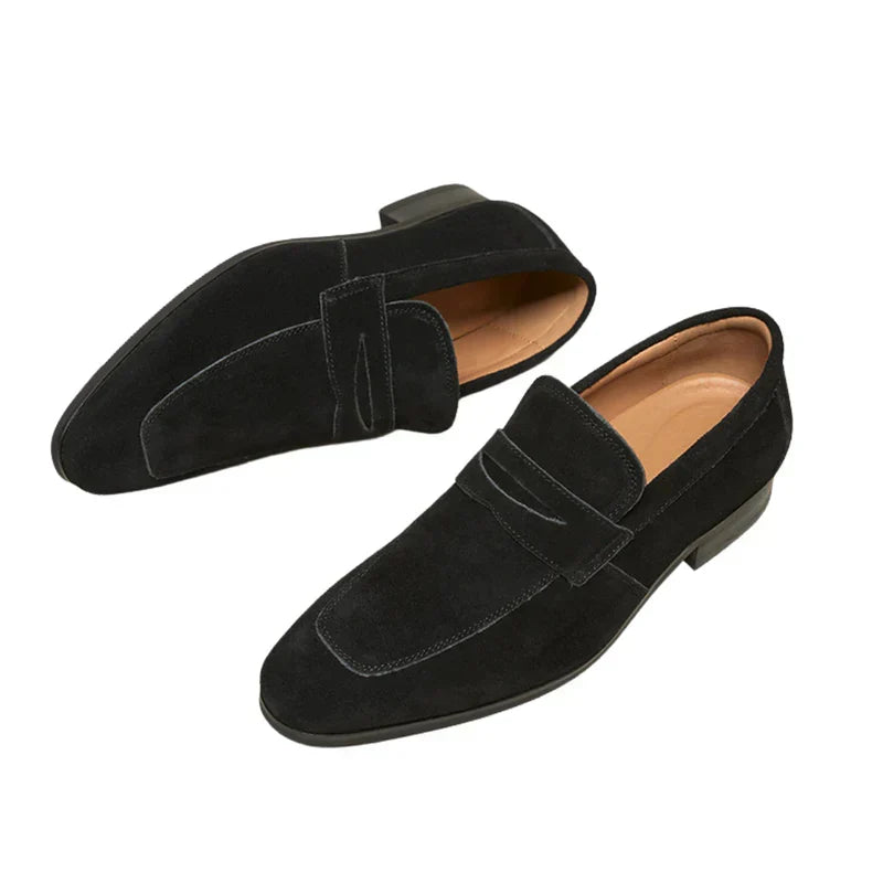 OHMIQUE | Mocassins à brides en daim