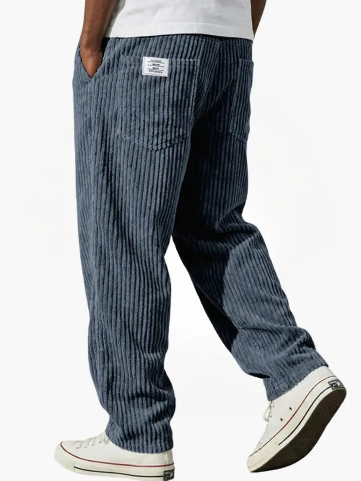 OHMIQUE | Pantalon en velours côtelé pour homme