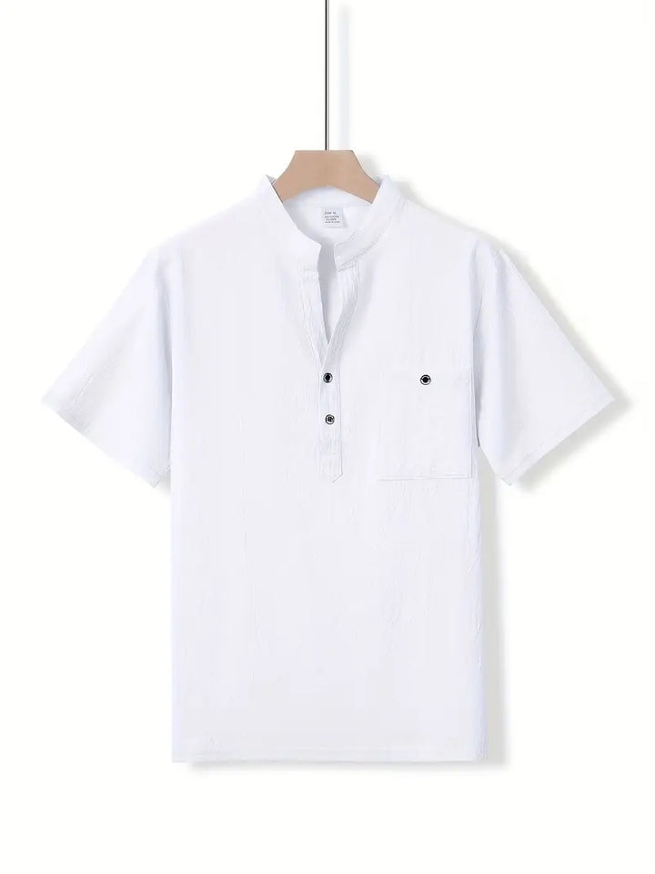 OHMIQUE | Chemise élégante à manches courtes
