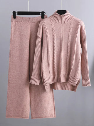 OHMIQUE | Ensemble deux pièces Lounge en tricot torsadé