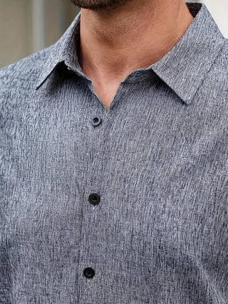 OHMIQUE | Chemise légère à manches courtes en mélange de lin
