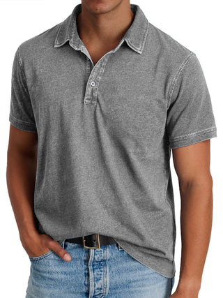 OHMIQUE | Polo avec collier pour hommes
