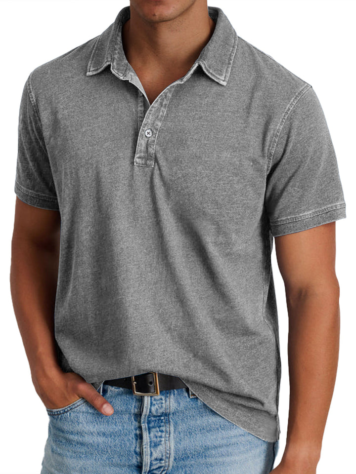 OHMIQUE | Polo avec collier pour hommes