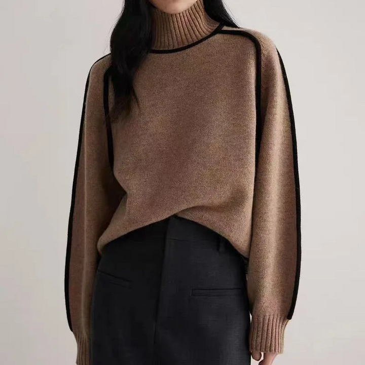 OHMIQUE | Pull à col roulé confortable