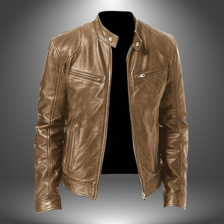 OHMIQUE | Veste en cuir artisanal pour homme