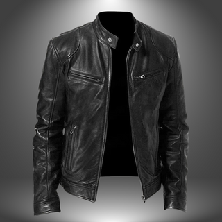 OHMIQUE | Veste en cuir artisanal pour homme