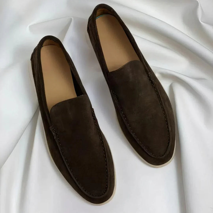 OHMIQUE | Mocassins élégants en suède